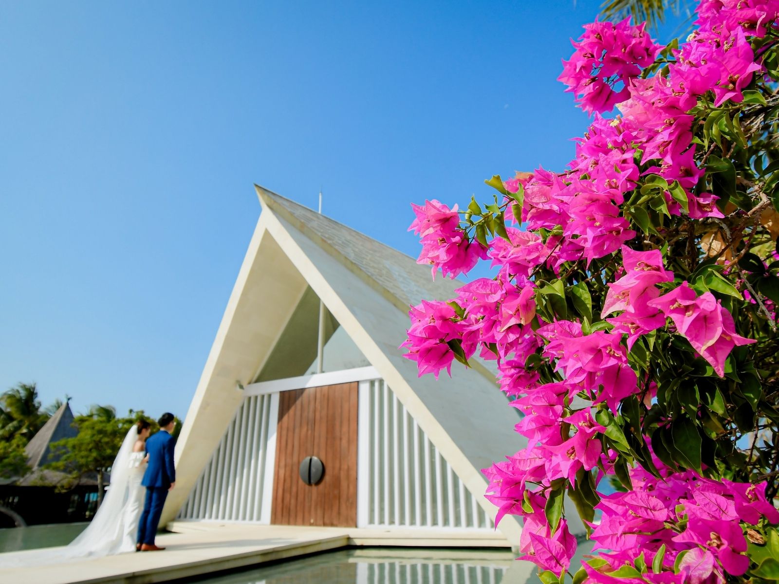 バリ島ウル・シャンテイチャペルでフォトウェディング作例